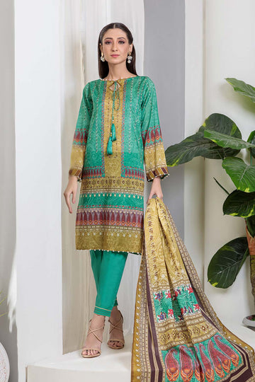 Bonanza Satrangi Olivenite Ast223p19 Summer Collection 2022 Online Shopping